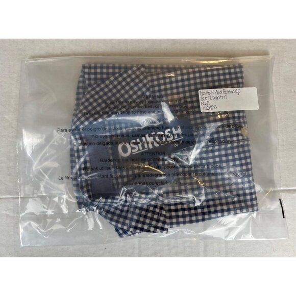 OshKosh Plaid Shirt - Picture 11 of 11